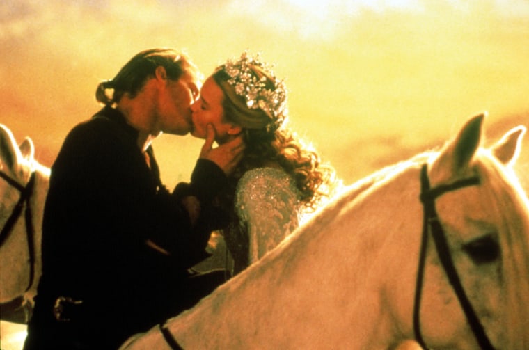 Cary Elwes and Robin Wright in 1987's \"The Princess Bride.\"