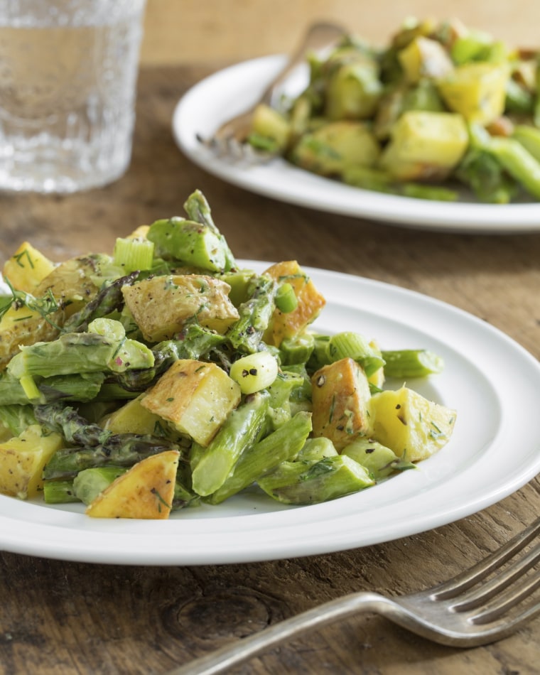 Avocado potato salad by Angela Liddon