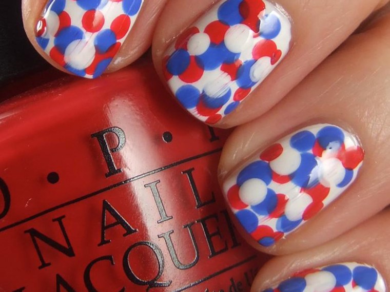 July 4th nail art