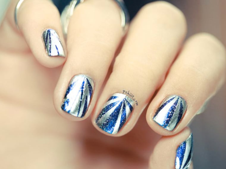 July 4th nail art