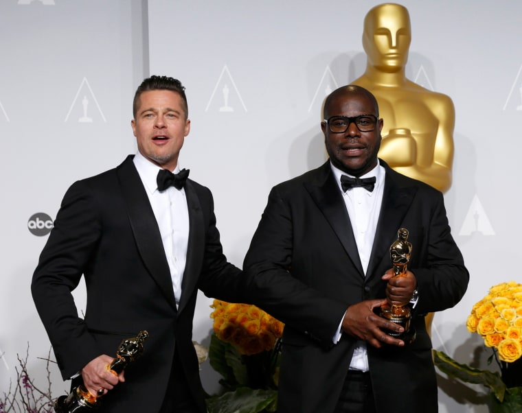 Backstage at the Oscars: Pitt, Leto, Blanchett and others talk partying,  pjs and dog poop