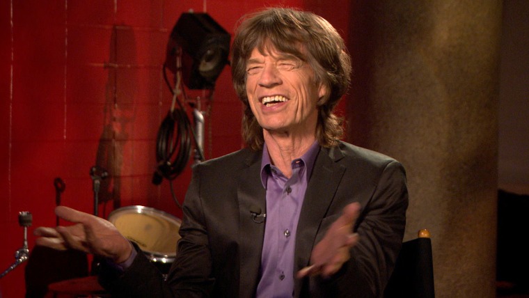 Mick Jagger on TODAY