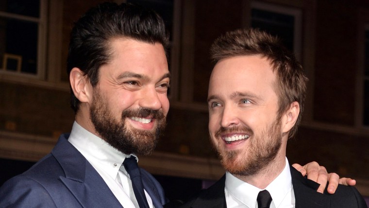 Image: Dominic Cooper and Aaron Paul