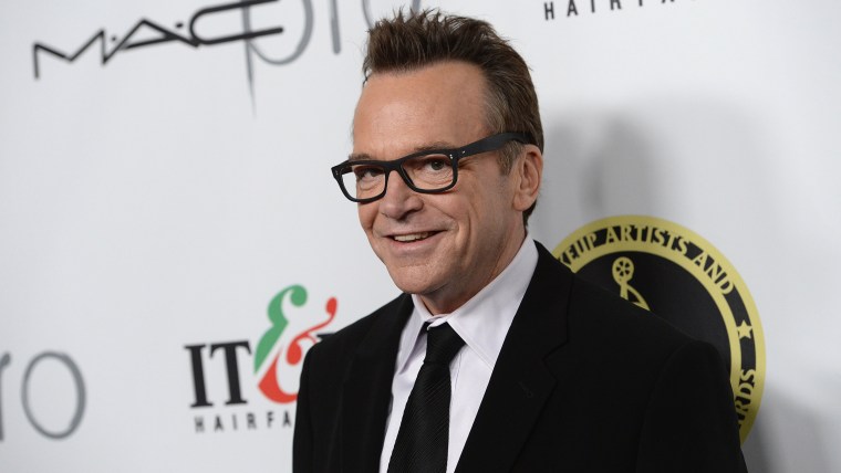 HOLLYWOOD, CA - FEBRUARY 15:  Actor Tom Arnold attends The Annual Make-Up Artists And Hair Stylists Guild Awards at Paramount Theater on the Paramount...