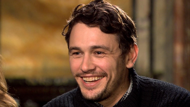 James Franco speaks about the Broadway show "Of Mice and Men."