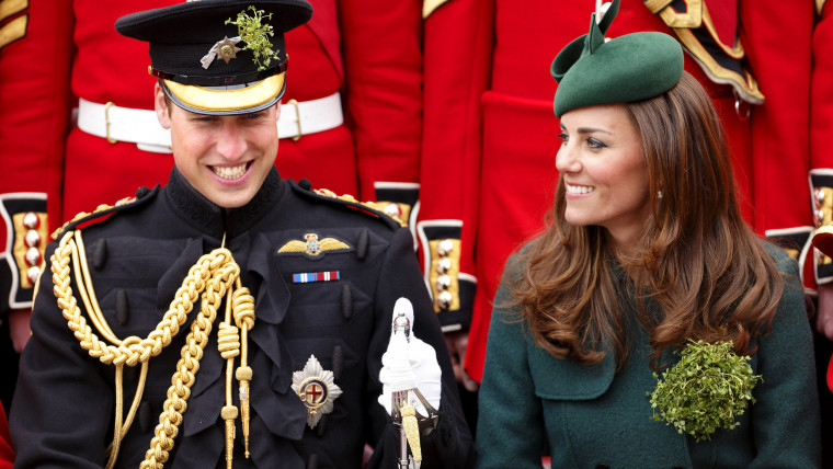 ALDERSHOT, UNITED KINGDOM - MARCH 17: (EMBARGOED FOR PUBLICATION IN UK NEWSPAPERS UNTIL 48 HOURS AFTER CREATE DATE AND TIME) Prince William, Duke of C...