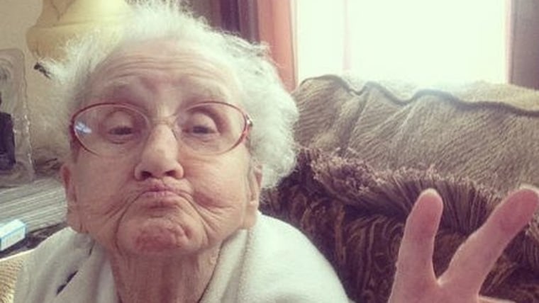 Grandma Betty, Instagram star.