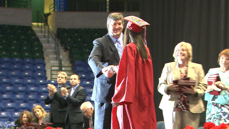Sydney, receiving her high school diploma, is in college and trying to find a \"new normal.\"