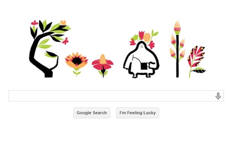 Google Doodle Spring