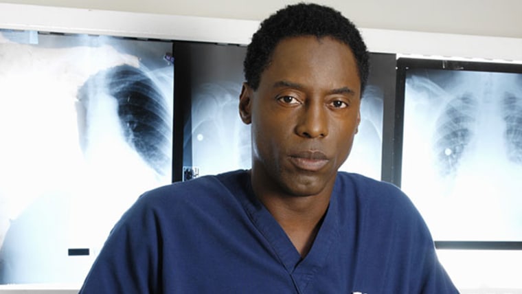 Isaiah Washington, shown here during his previous run as Dr. Preston Burke on \"Grey's Anatomy,\" says he's coming back for scenes that should resonate for a long time.