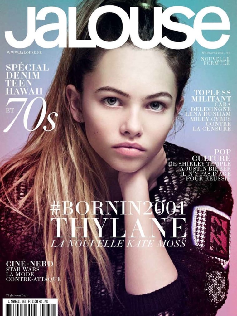 Child model Thylane Blondeau stirs controversy with her new magazine cover.