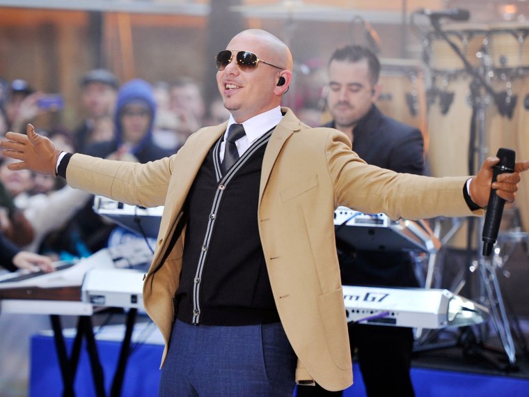 Pitbull will perform on TODAY on March 31.