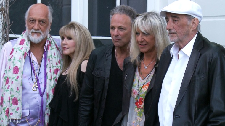 Fleetwood Mac (from left): Mick Fleetwood, Stevie Nicks, Lindsay Buckingham, Christine McVie, John McVie.