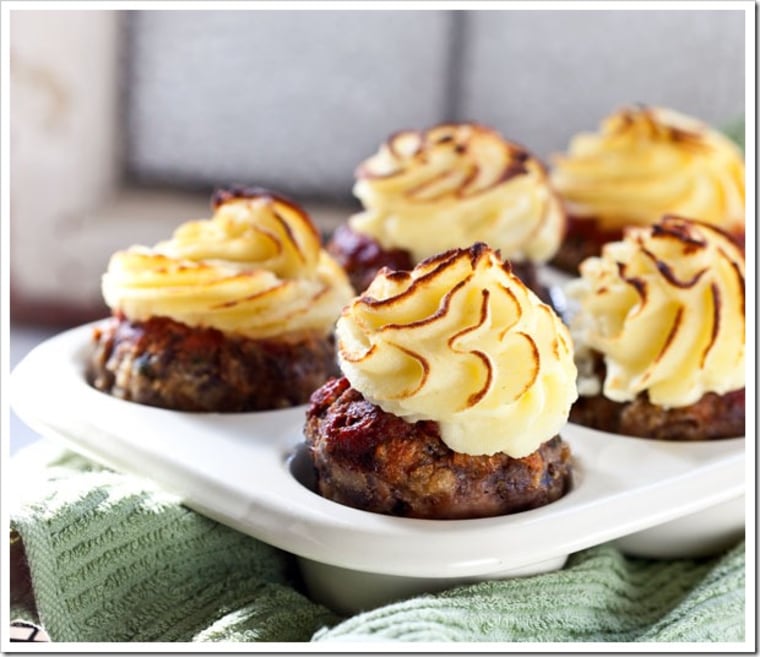 Meatloaf cupcakes