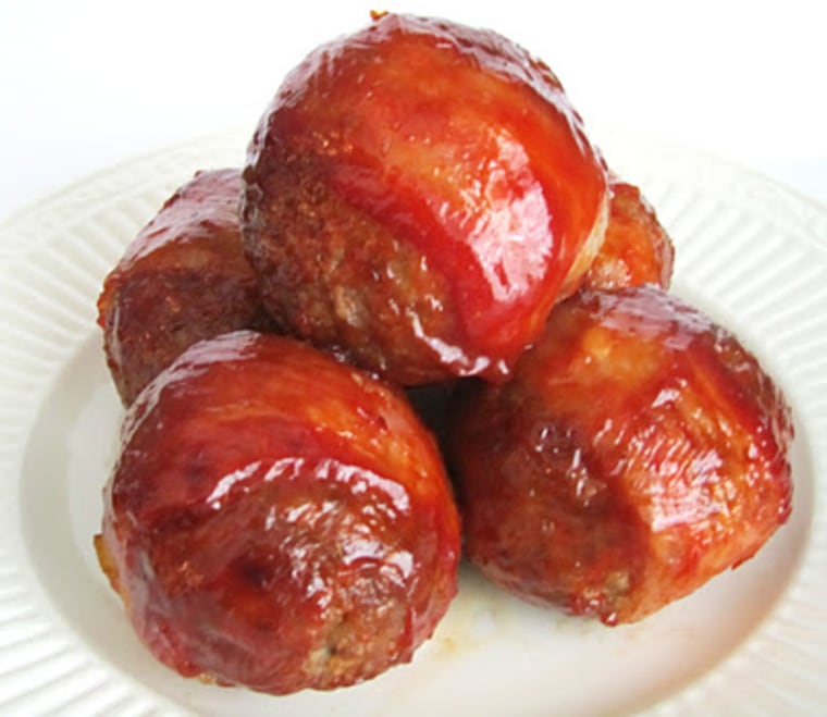 Meatloaf meatballs