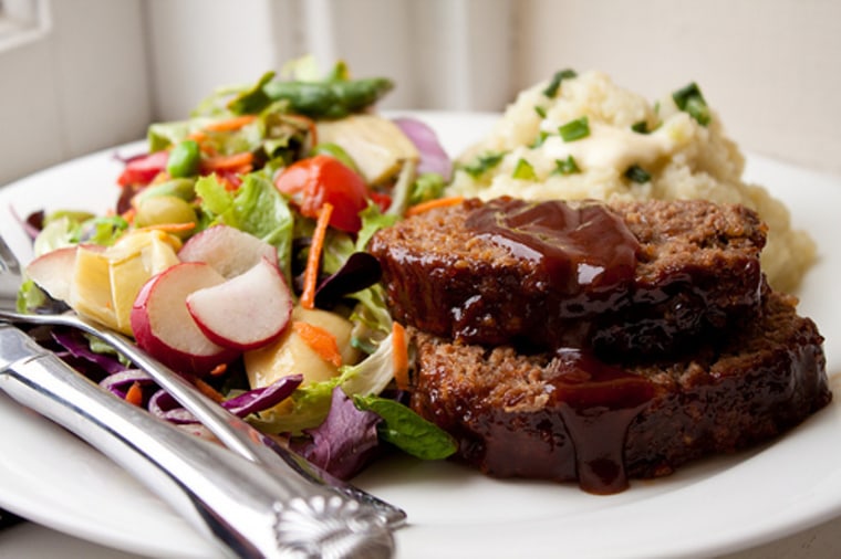 Honey barbecue meatloaf