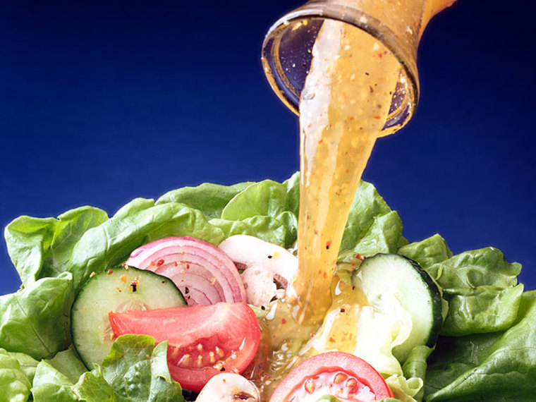 Salad with Dressing photo