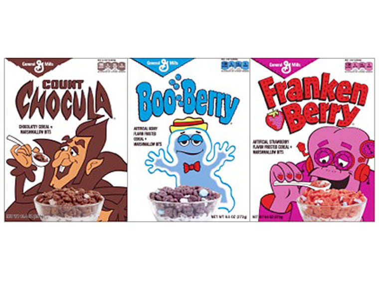 Chocula, Frankenberry, and BooBerry are back!