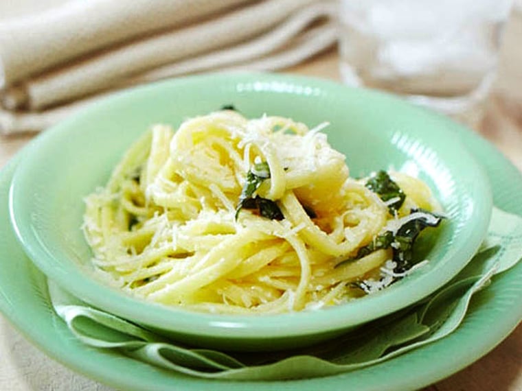 lemon linguini - Summer Garden Pasta Recipes