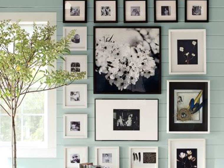 How to Hang a Photo Wall