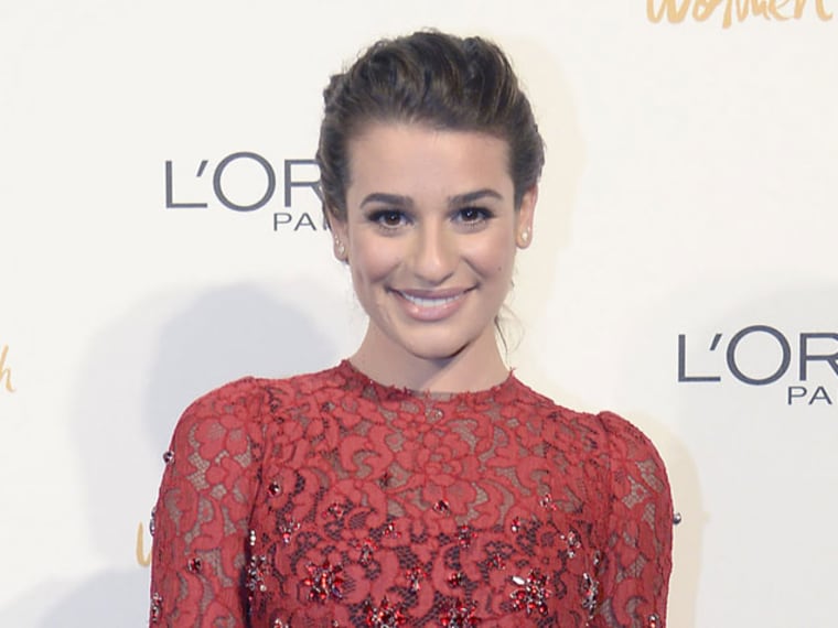 \"Cannonball\" Helped Lea Michele Cope with Cory Monteith's Death