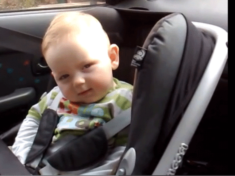 Smiling Baby Tries to Stay Awake In Viral Video
