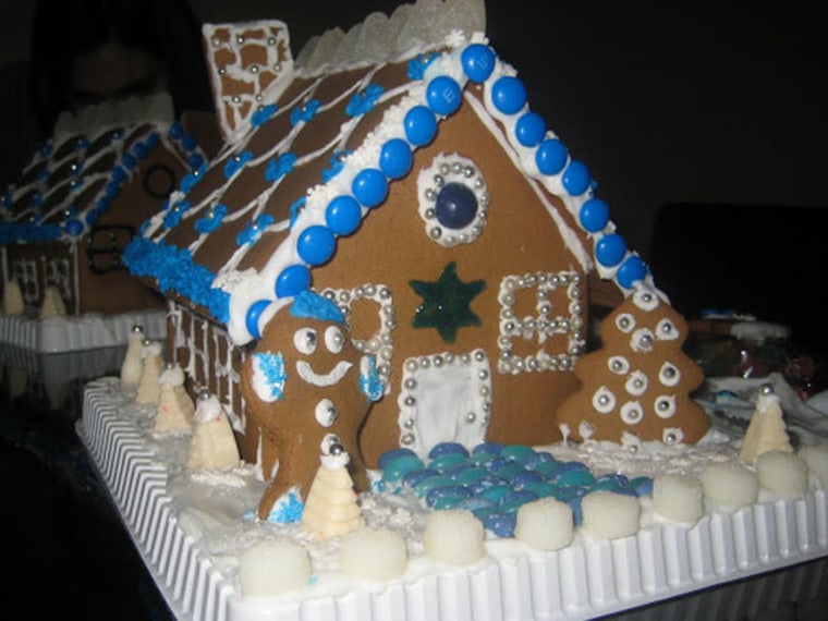 Hanukkah Gingerbread House