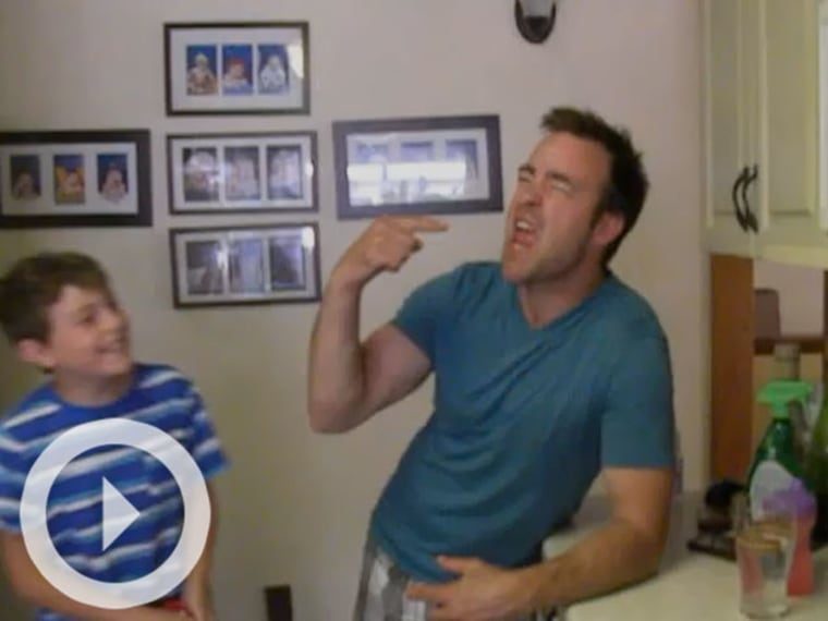 Viral Video: Dad Imitates his Daughter's Tantrum