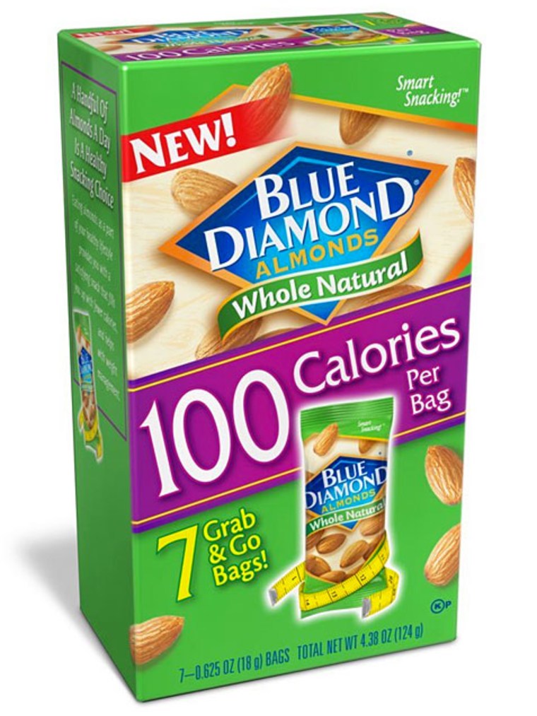 Best Nut Snack for Kids: Blue Diamond Almonds 100-Calorie Packs