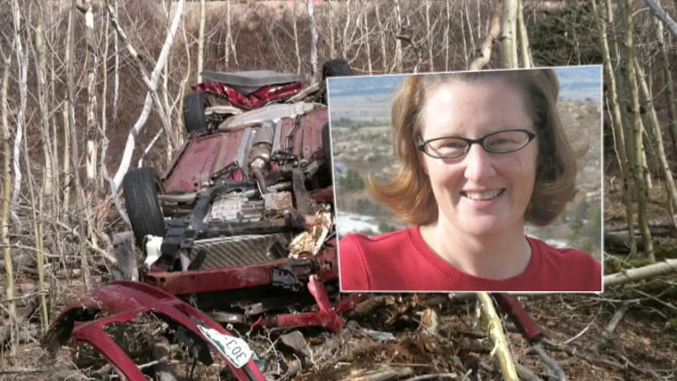 Kristen Hopkins was found alive in the wreckage.