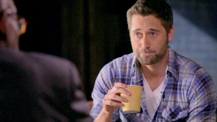 \"This coffee tastes like roofie,\" Ryan Eggold says after Al urges him to drink up.