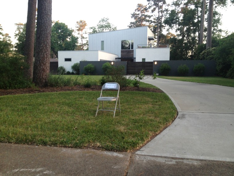 Another neighbor's Chair for Charlie.