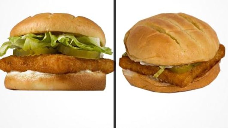 Burger King's Big Fish sandwich.