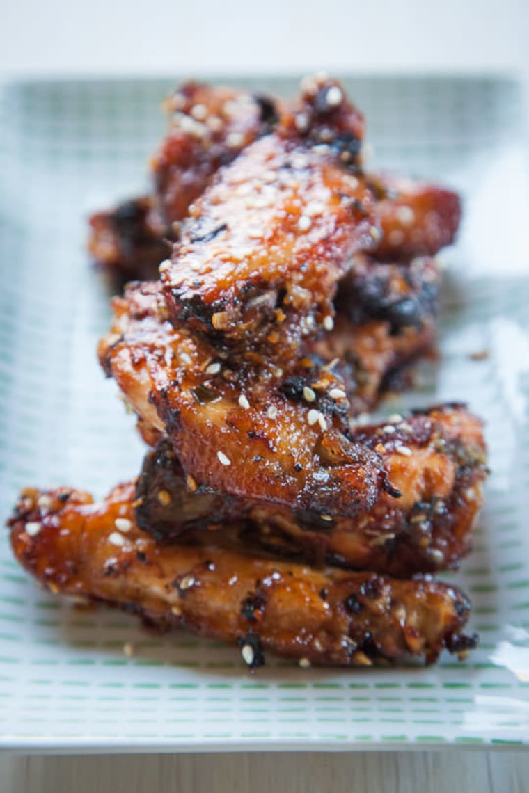 Korean BBQ chicken wings