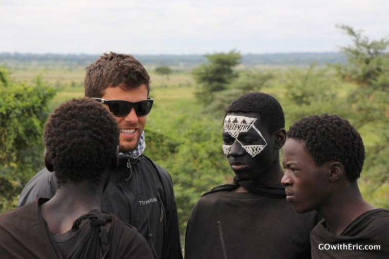 IMAGE: Eric Hill in Tanzania.