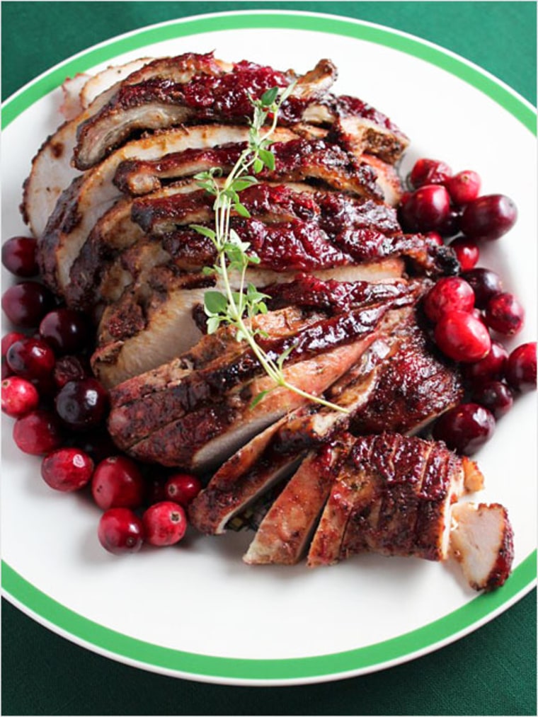 Cranberry Glazed Turkey Breast