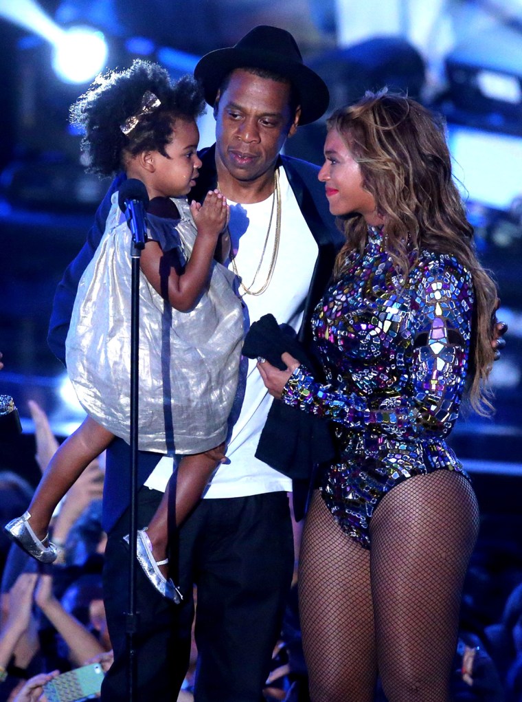 They are family: Jay Z, Beyonce and Blue Ivy all make appearances on her new box set.
