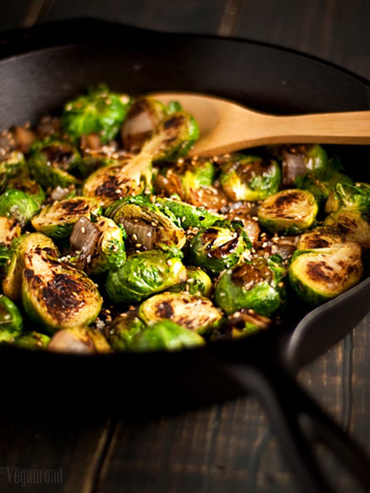 Caramelized Brussels Sprouts