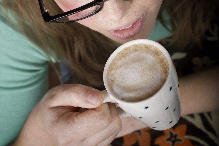 msnbc stock photography, coffee, latte, cup, hot, beverage, health, woman, mouth, drink,