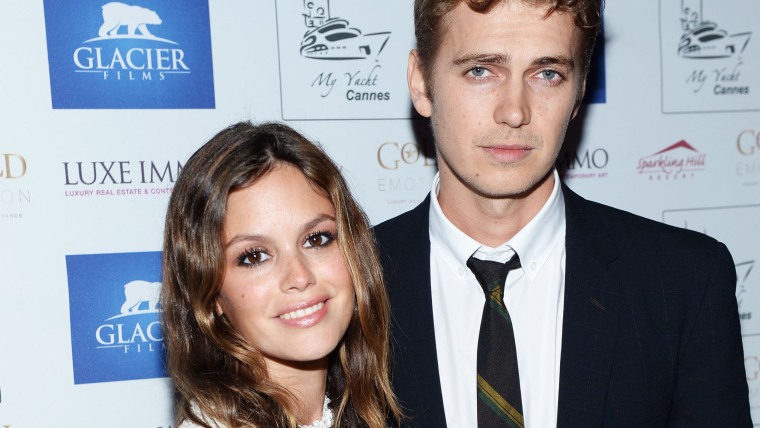 Image: Rachel Bilson and Hayden Christensen.