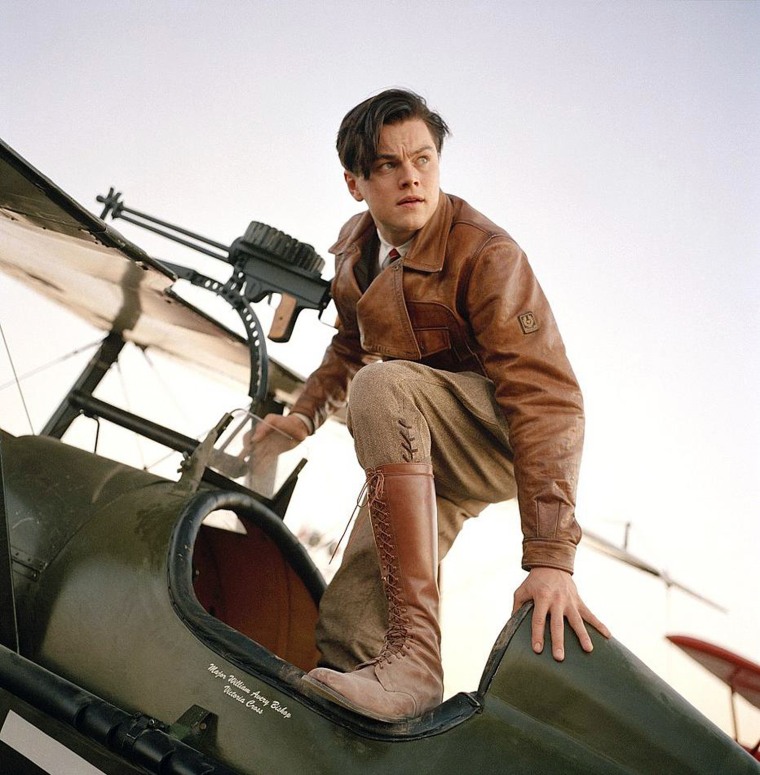 Leonardo DiCaprio stars in \"The Aviator\"