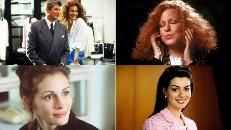 Image: \"Pretty Woman,\" \"Beaches,\" \"Runaway Bride,\" and \"The Princess Diaries.\"
