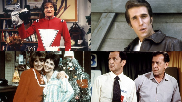 Image: \"Mork & Mindy,\" \"Happy Days,\" \"Laverne & Shirley\" and \"The Odd Couple.\"