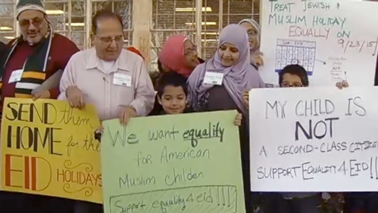 School board protesters