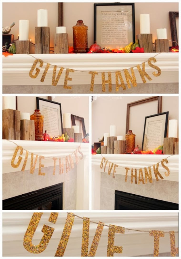 Give thanks banner
