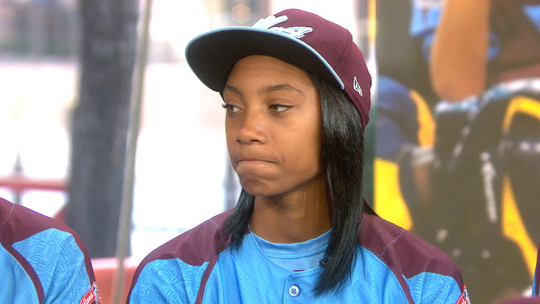 WATCH: Mo'ne Davis Strikes Out Jimmy Fallon