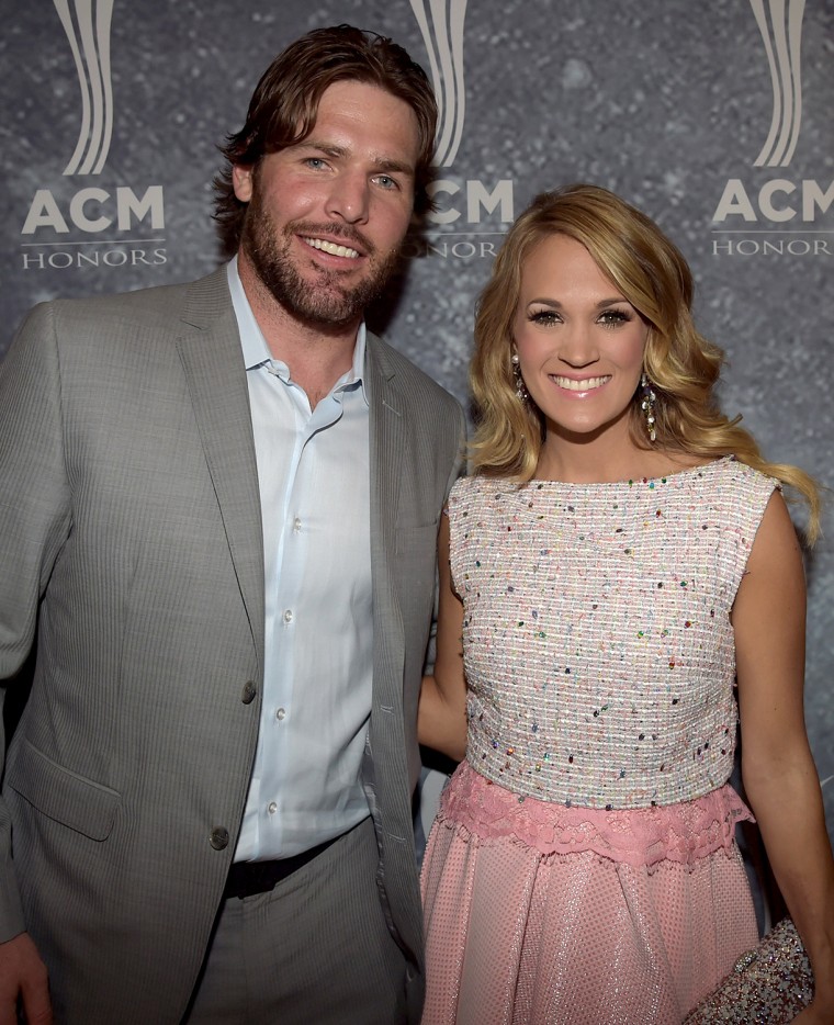 Image: Mike Fisher and Carrie Underwood