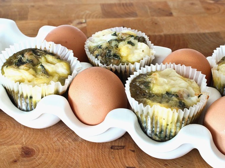 Mediterranean egg muffins