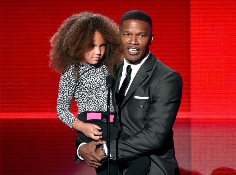 Jamie Foxx with daughter Annalise Bishop