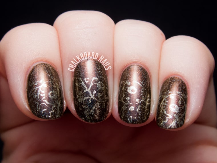 Image: Thanksgiving nail art